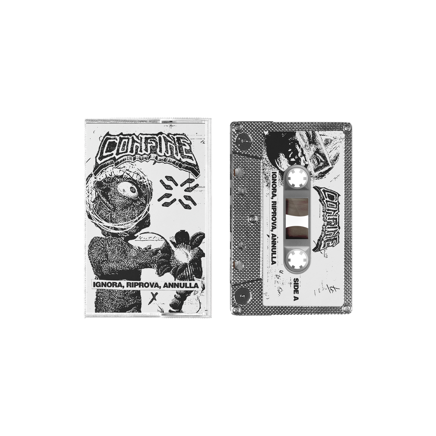 IGNORA, RIPROVA, ANNULLA – Tape, Chrome